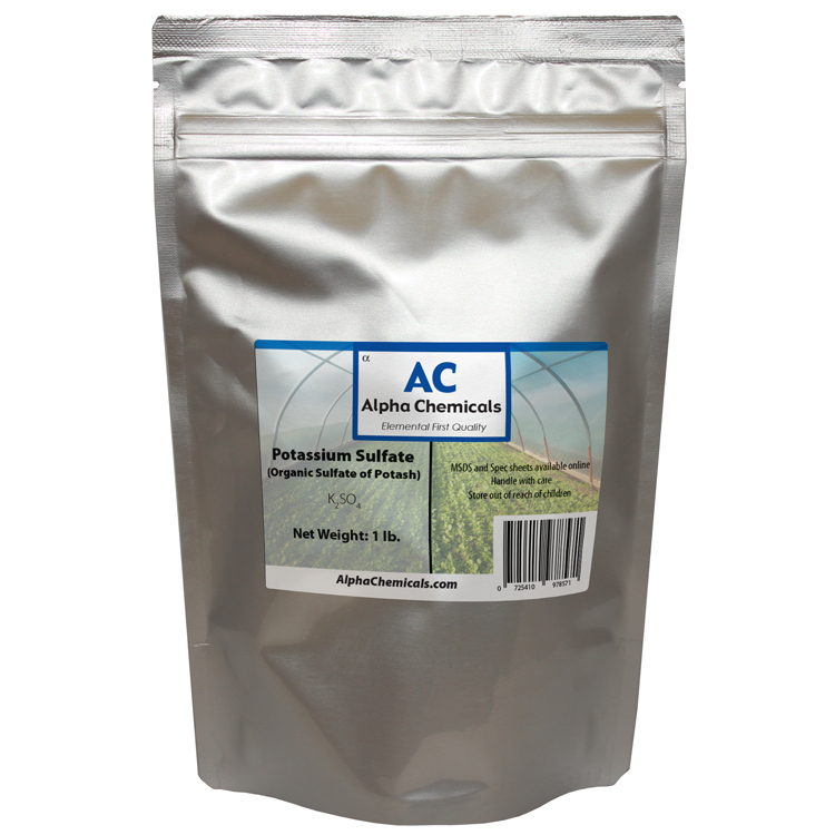 1 Pound – Sulfate of Potash – Potassium Sulfate