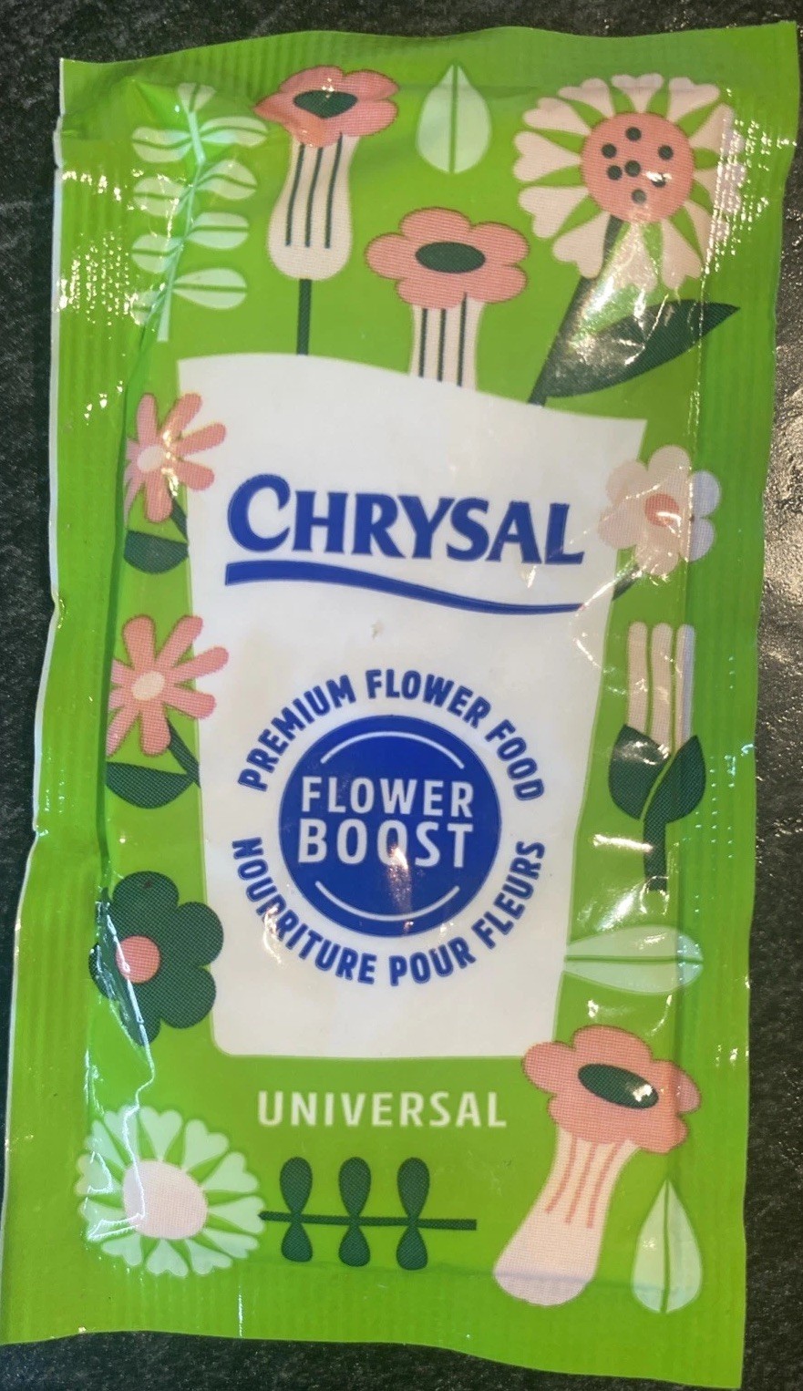 Lot 15 PackCHRYSAL/BLOOMS Universal, Fresh Cut, Bulb, Chrysanthemum Flower Food