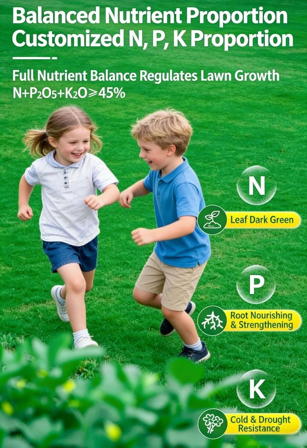 Effective Granular Fertilizer 2.9 Pounds for Healthy Plants and Vibrant Blooms