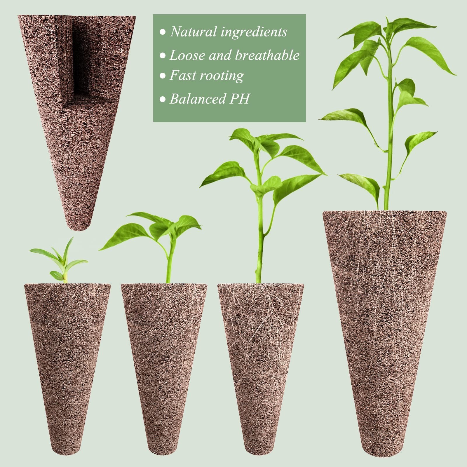 126 Piece Hydroponic Pods Kit: Grow Anything with 30 Grow Sponges, 30 Baskets…