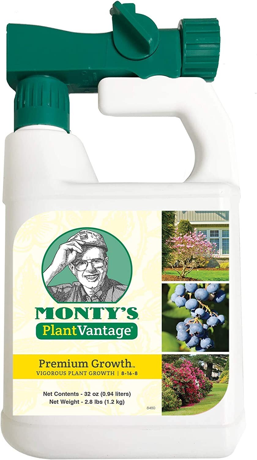 Monty’s Premium Growth 8-16-8 Ready to Spray 32 oz. Plant Food Fertilizer