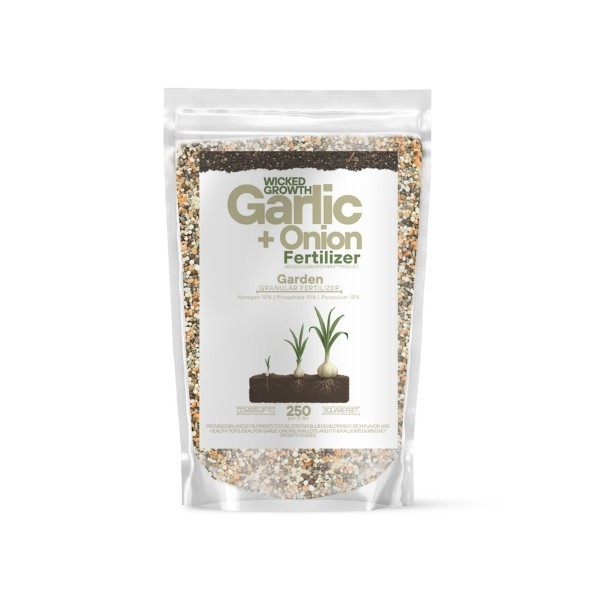 Old Cobblers Farm™ Wicked Growth Garlic + Onion Fertilizer– Strong Growth & Bulb
