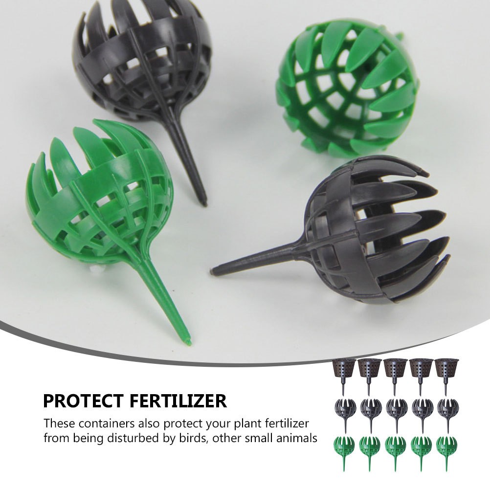 15Pcs Reusable Plastic Fertilizer Baskets for Bonsai Home Gardening Accessories
