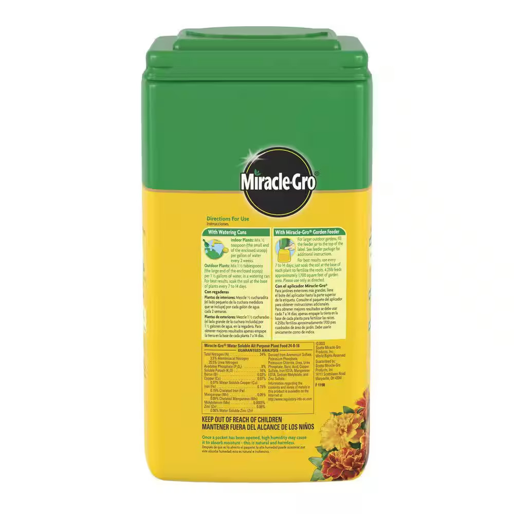 4.25 lb Water Soluble All Purpose Plant Food for Indoor Outdoor Plants