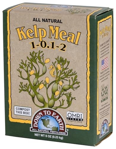 Down to Earth Organic Kelp Meal Fertilizer Mix 1-0.1-2, 0.5 lb
