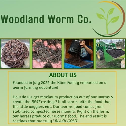 Earth Worm Castings Soil Amendment – Natural Fertilizer for Gardening