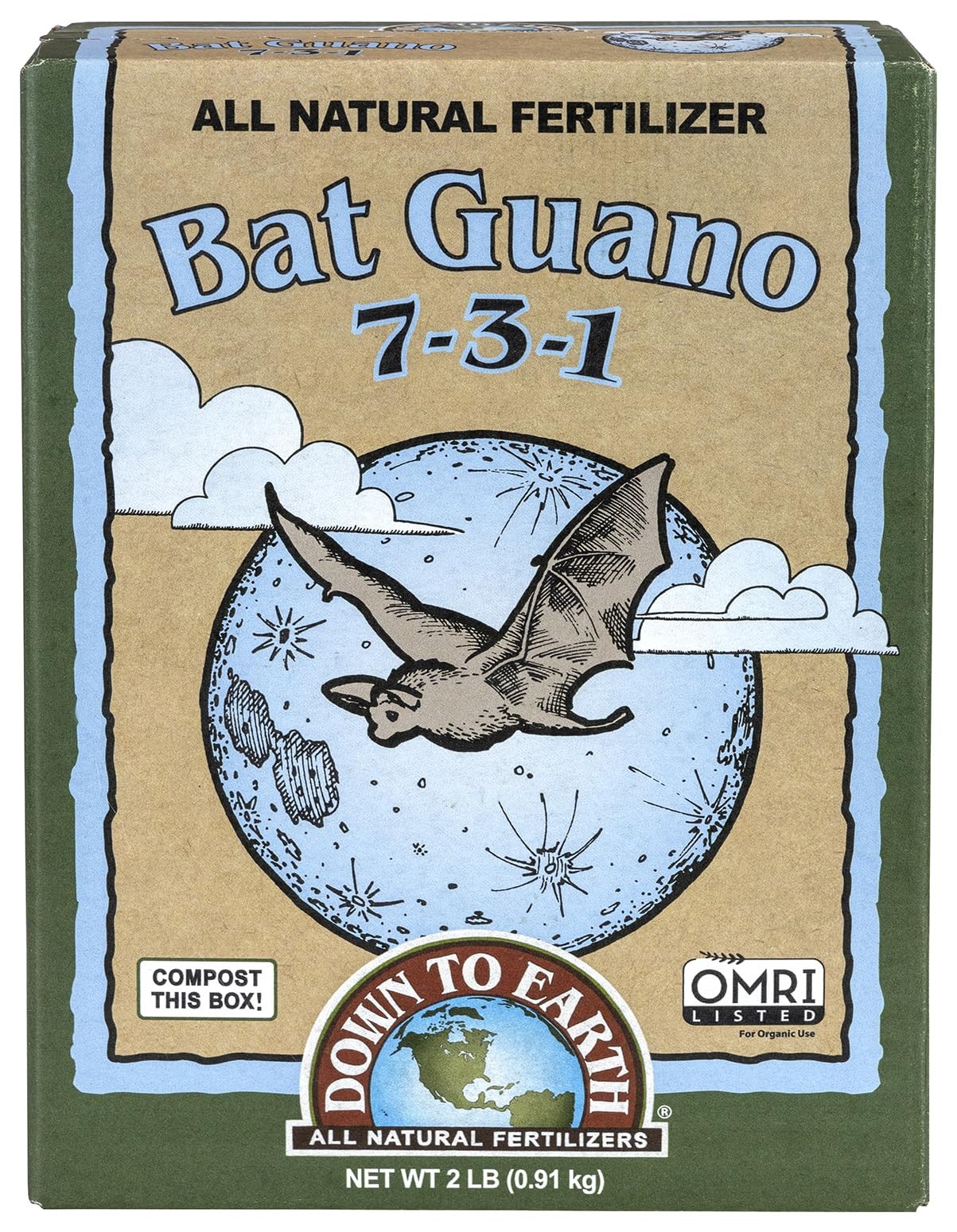 Organic Bat Guano – High 0.25 lb