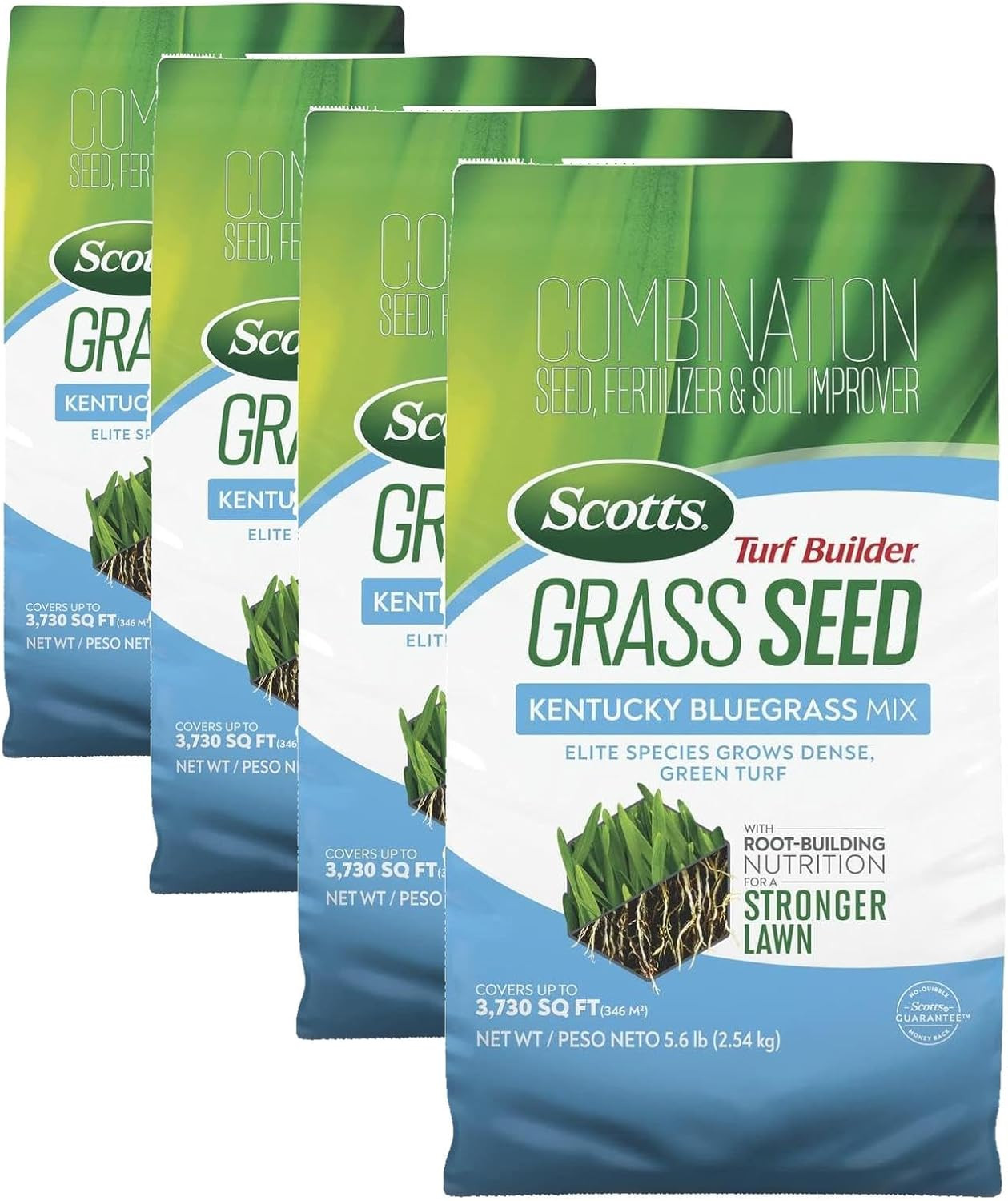 Scotts Turf Builder Grass Seed Kentucky Bluegrass Mix with Fertilizer and Soil I