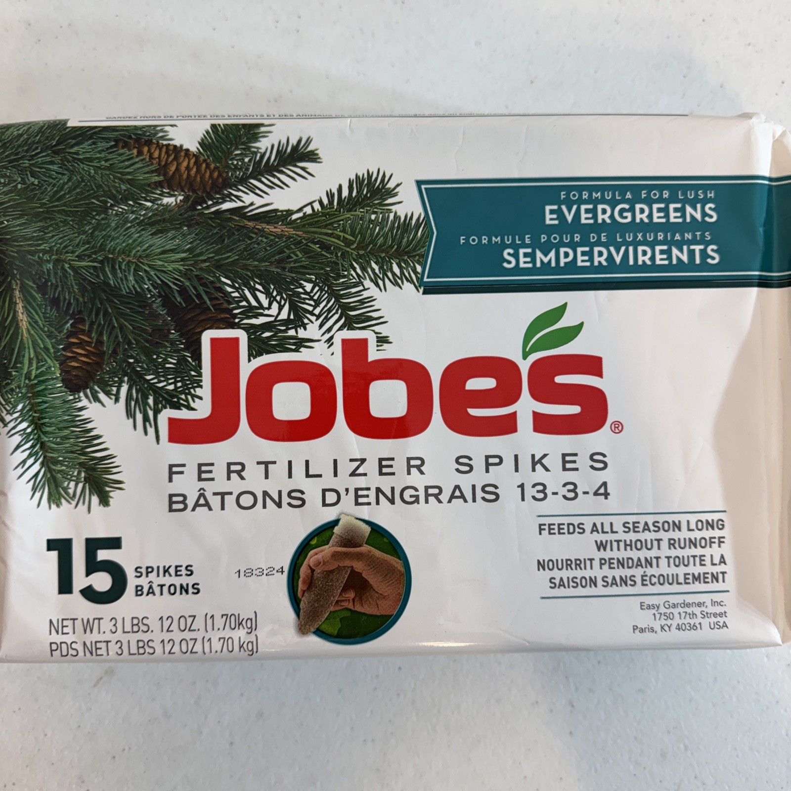 Jobes Fertilizer Spikes 15 Spikes Each Evergreen And Trees And Shrubs Lot Of 2
