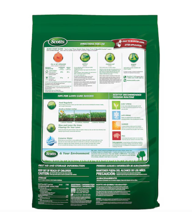 Scotts Green Max Lawn Food 16.67-lb 5000-sq ft 27-0 All-purpose Lawn Fertilizer