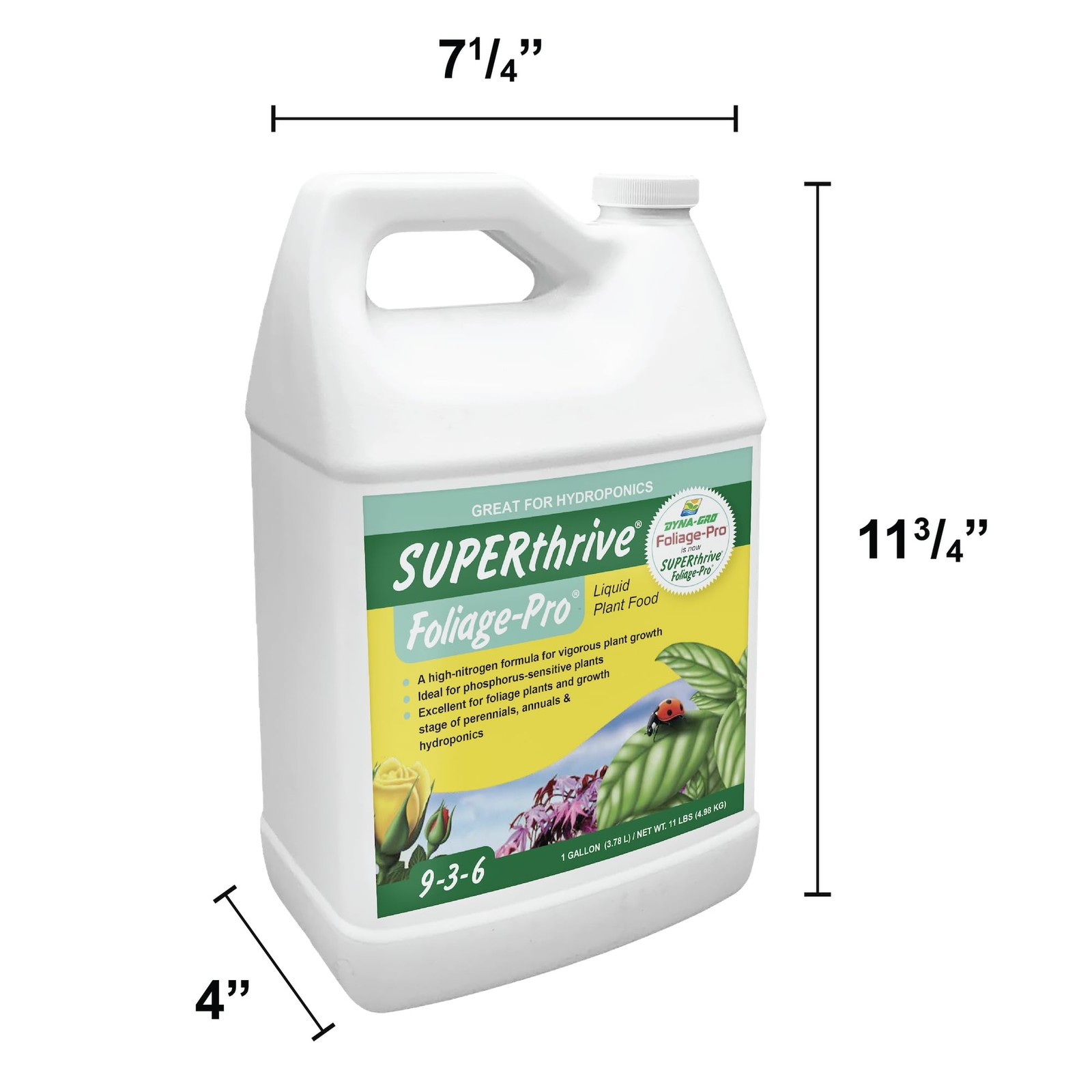 FoliagePro Liquid Plant Nutrient 1 Gallon for Healthy Growth