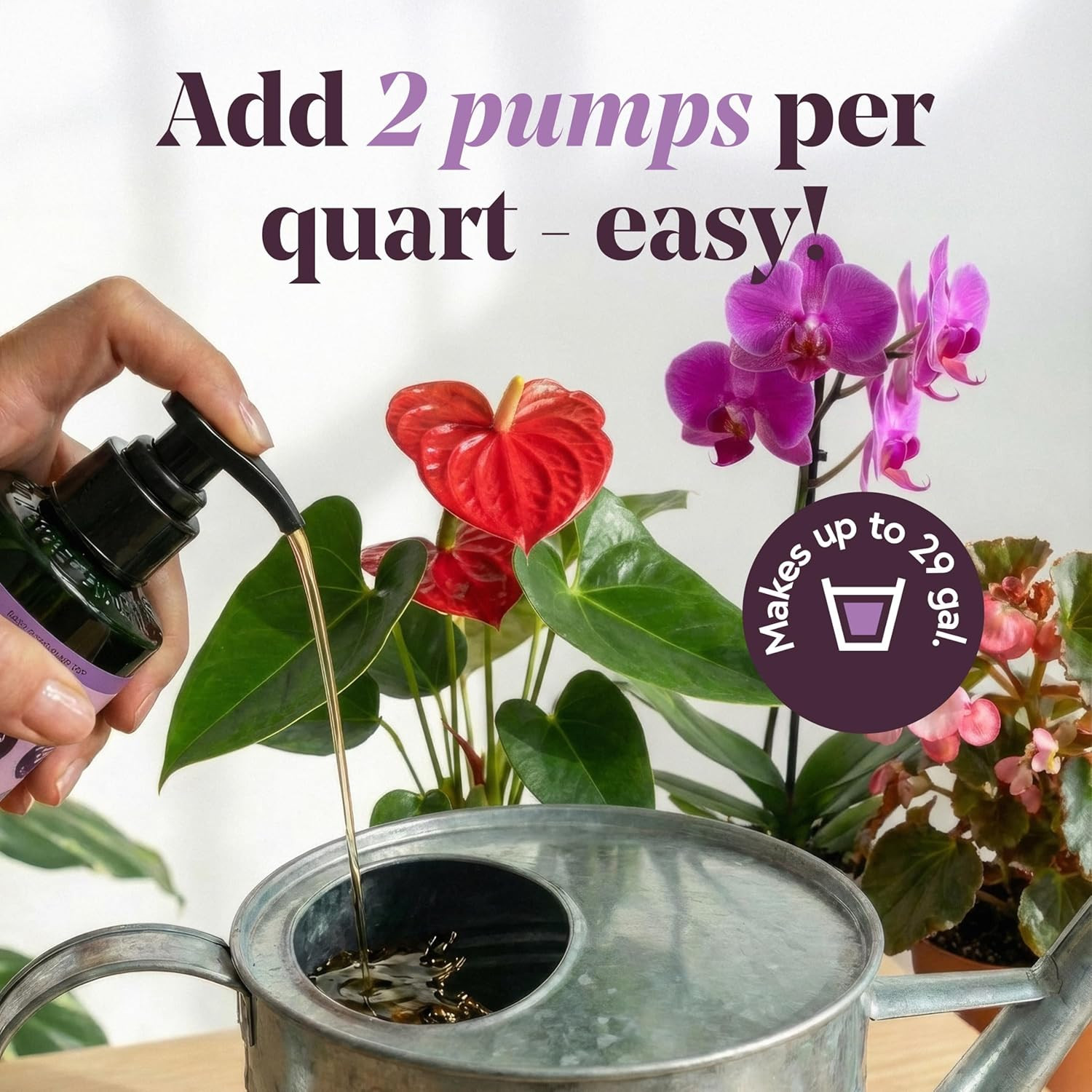 We the Wild Organic Bloom Pump and Go – Liquid Flower Booster and Fertilizer for