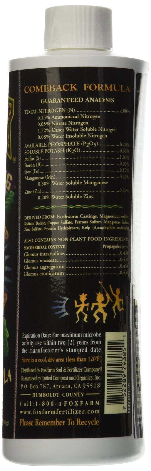Fox Farm FX14085 Bushdoctor Boomerang, 1-Pint Fertilizer