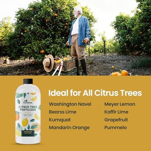 16oz Citrus Fertilizer & Fruit Tree Fertilizer – Makes 32 Gallons of Tree Foo…