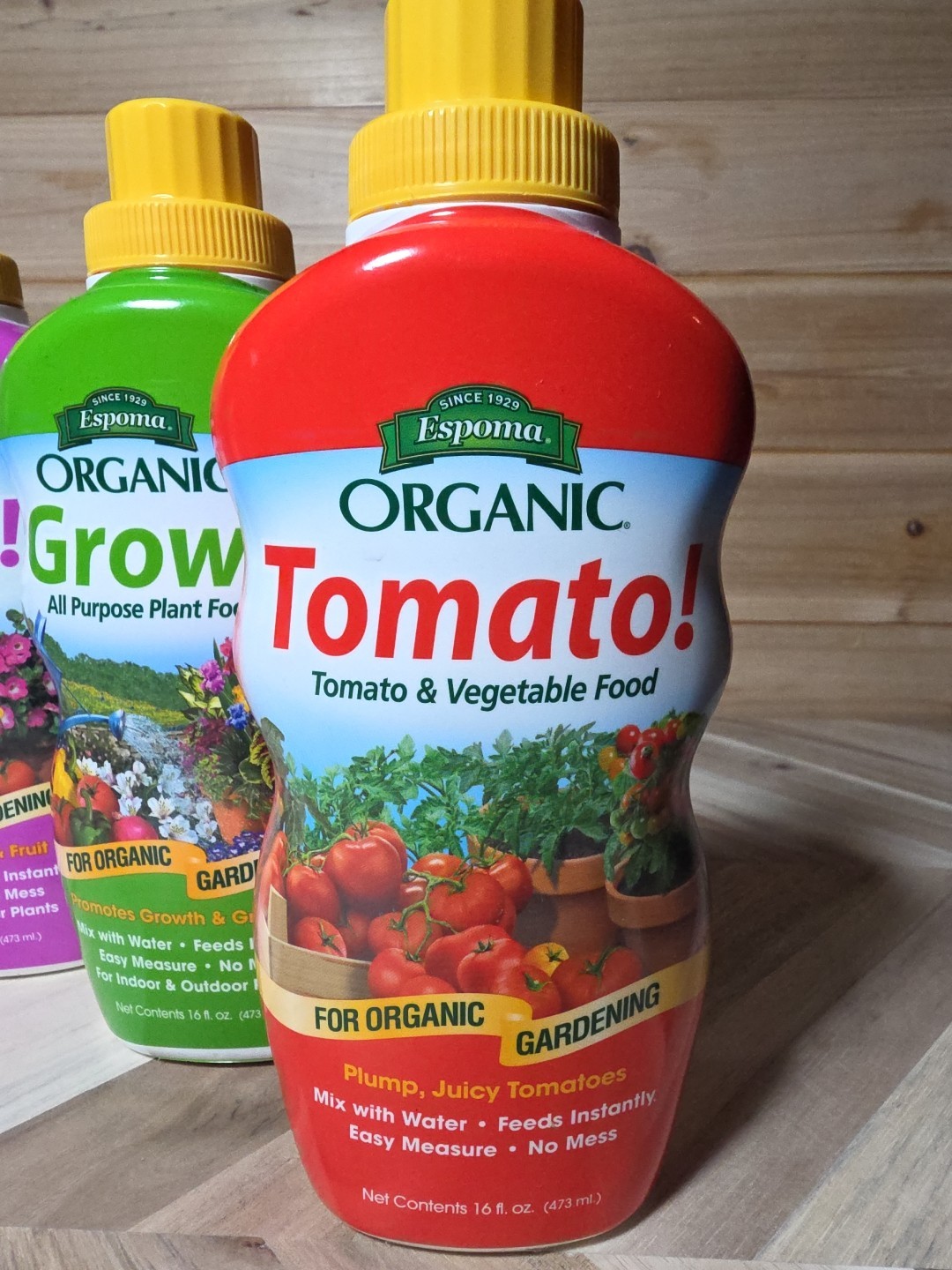 Espoma Organic ~ Tomato ~ Grow ~ Bloom ~ Triple Pack Booster (3) 16oz Bottles