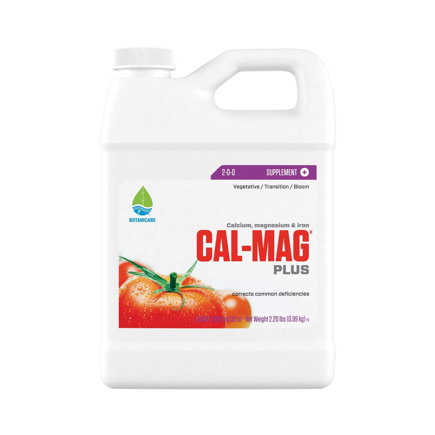 Calcium Magnesium Supplement 1 Quart Botanicare Cal-Mag Plus Plant Growth