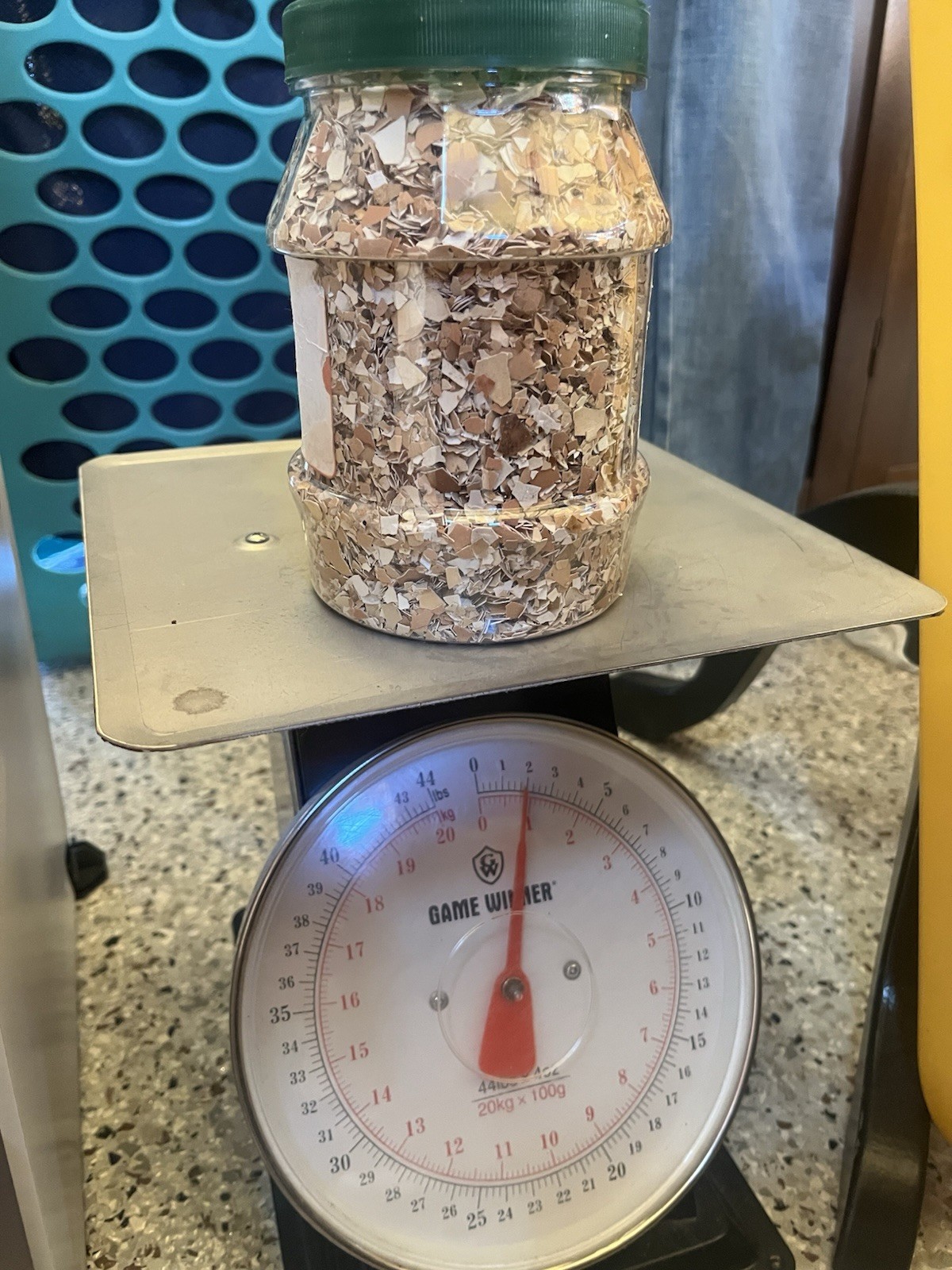 Crushed Eggshells 1 lb Calcium Fertilizer Egg Shells Garden Slugs Baked