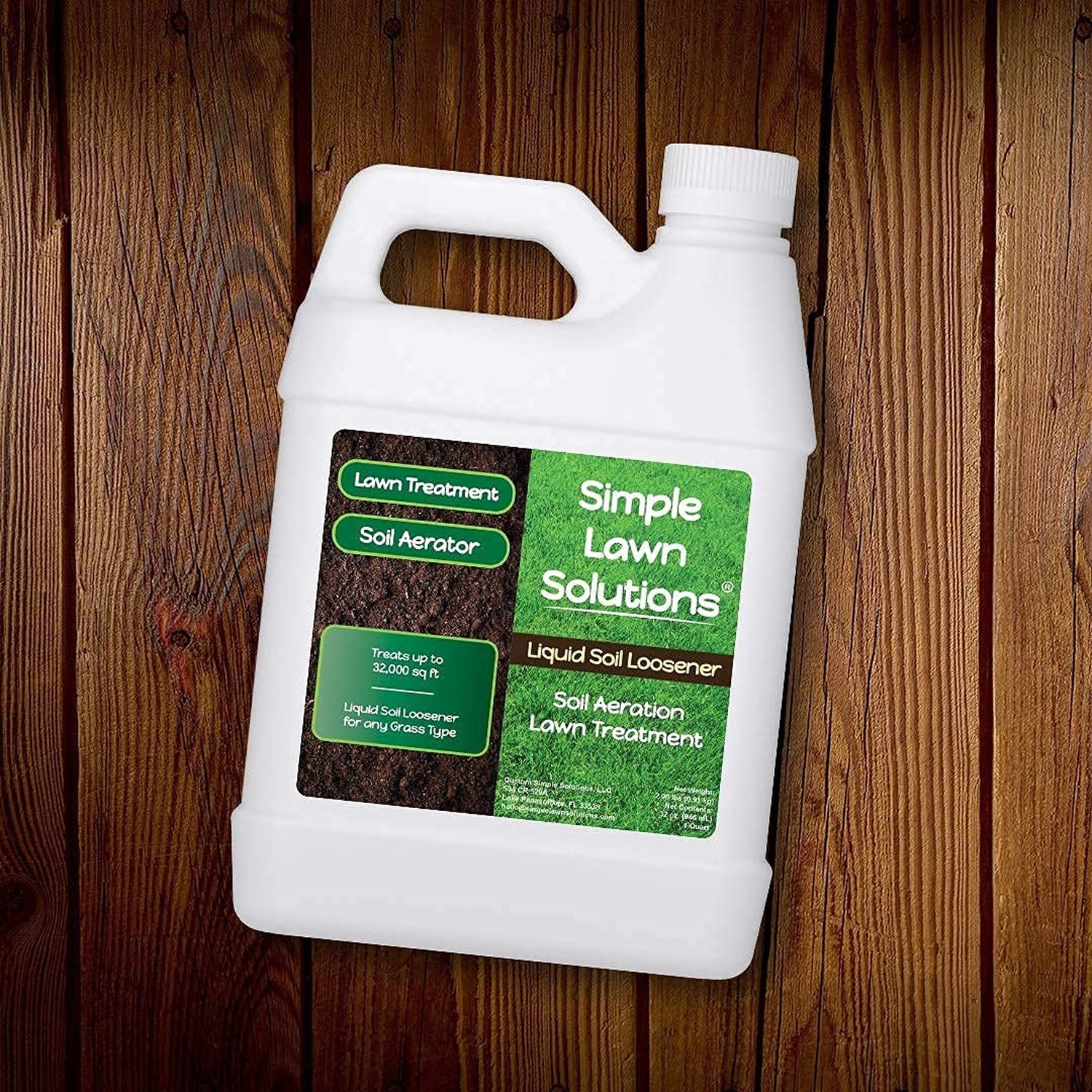 Liquid Soil Loosener- Soil Conditioner-Use alone or when Aerating with Mechan…
