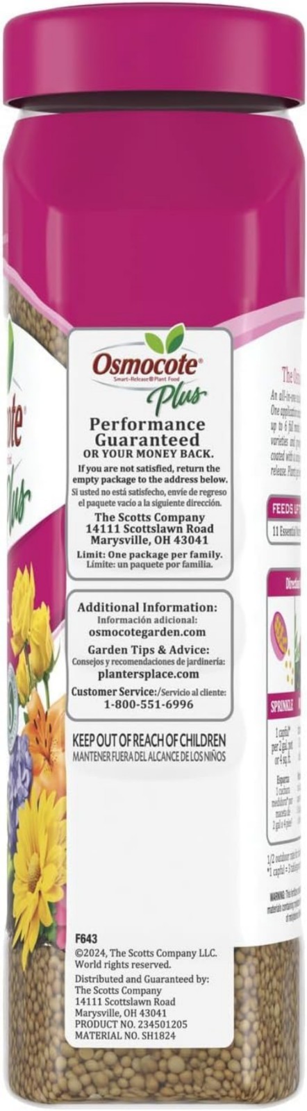 11 Nutrient Granular Plant Fertilizer – Indoor/Outdoor Use, 2 lb. Smart-Release