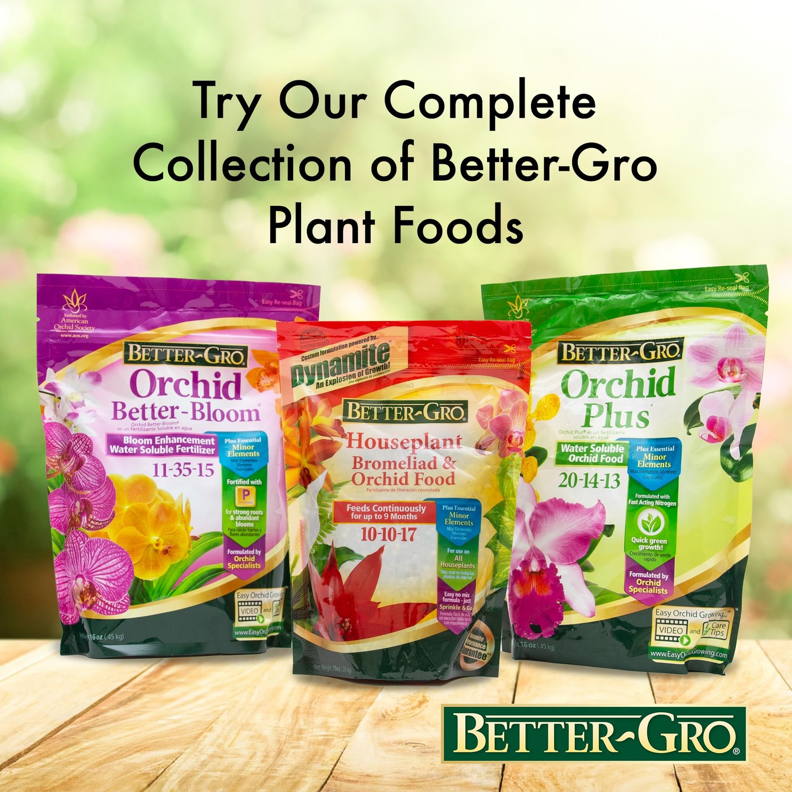 Orchid Plus 20-14-13 – Urea-Free Orchid Fertilizer for Vigorous Growth, Water…