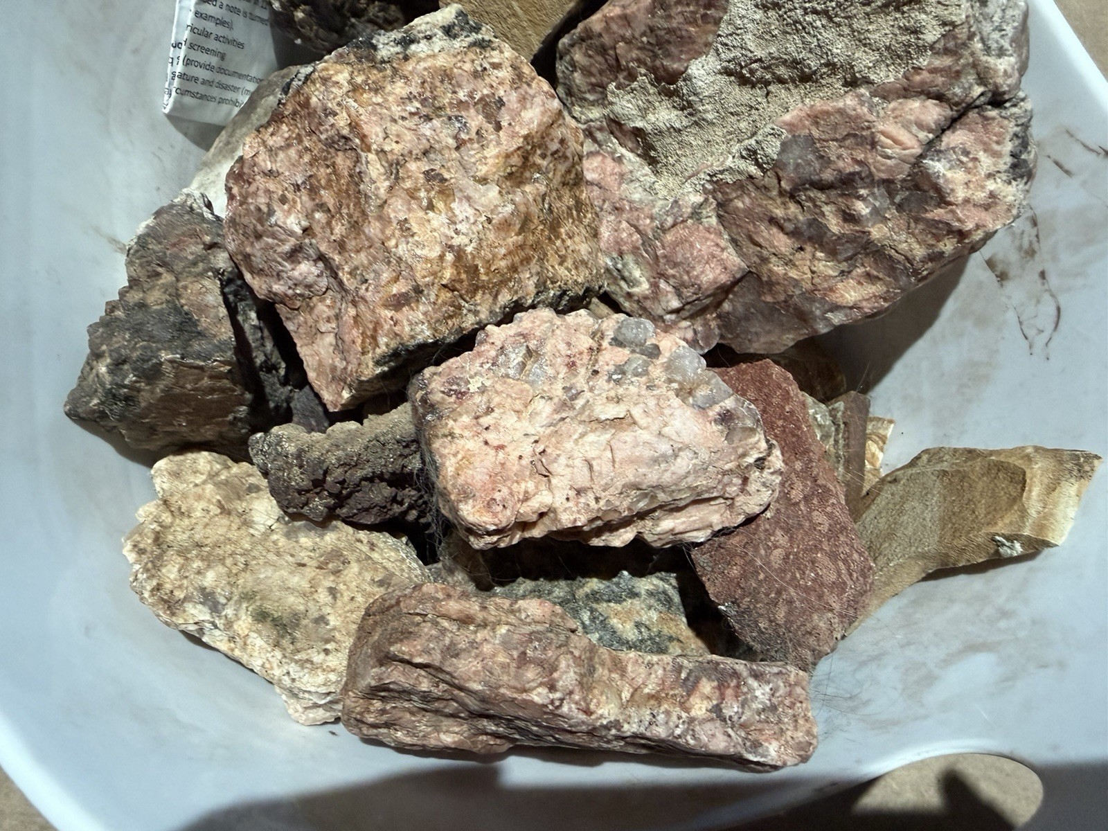 Crushed Rock For Cacti Mountain Cactus Raw Host Rock For Native Spps Blend 3LB