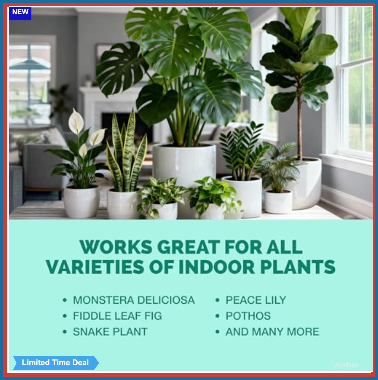 Liquid Indoor Houseplant Fertilizer 8oz Plant Food Foliage Strong Roots New