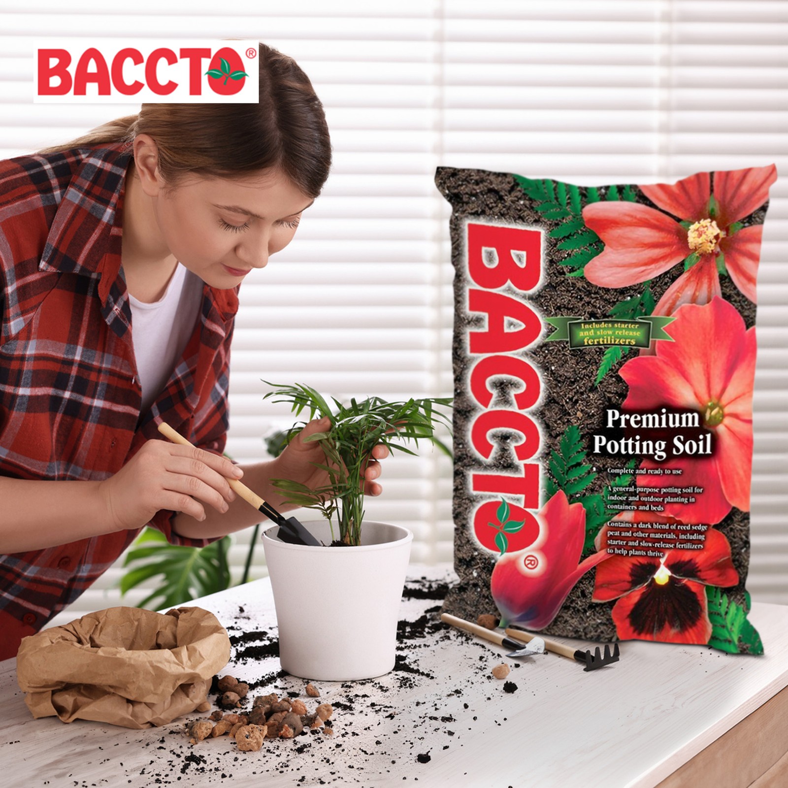 Michigan Peat All Purpose Premium Potting Soil with Fertilizer, 50 lb, 50 Pack