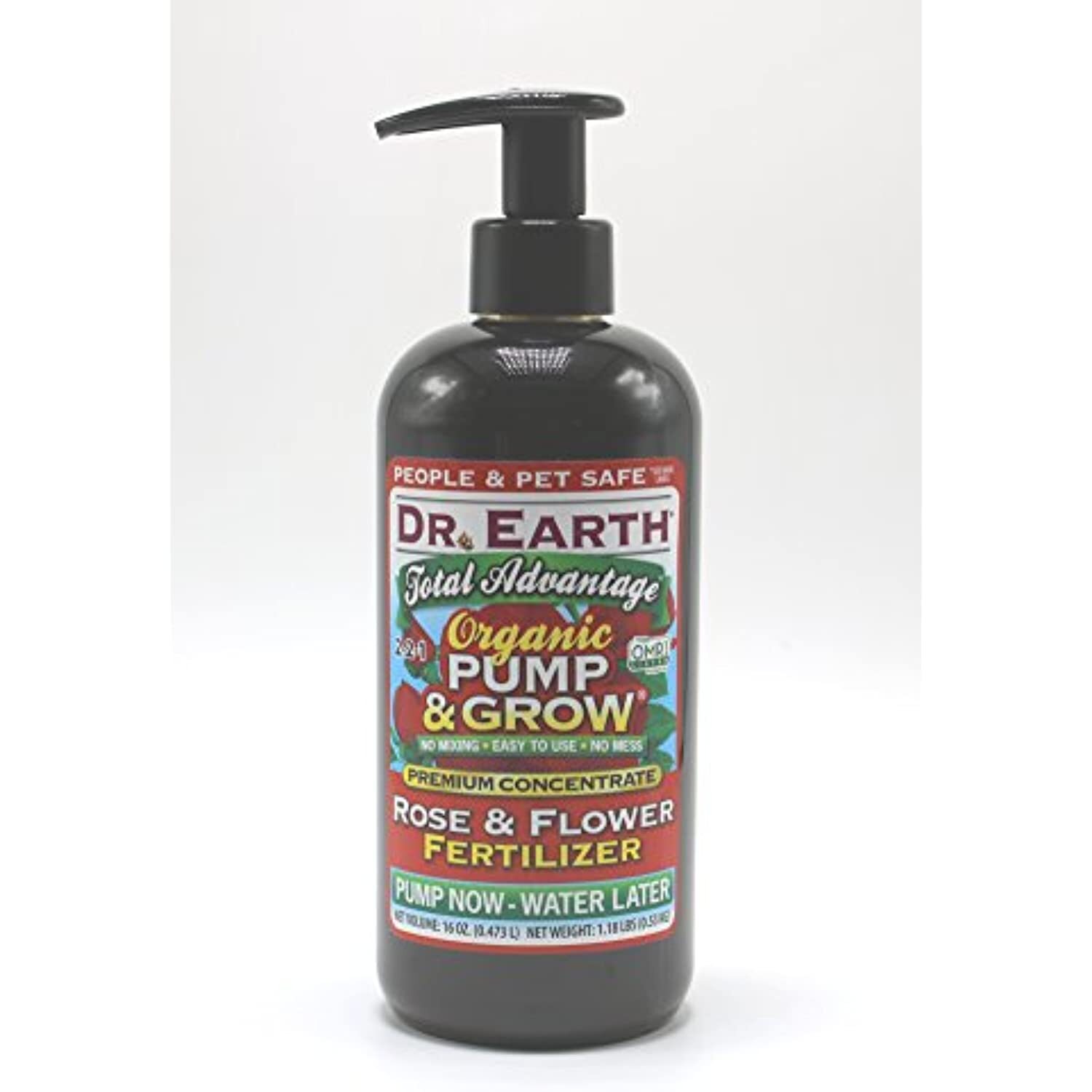 Dr. Earth Organic & Natural Pump & Grow Total Advantage Rose & Flower Fertilizer