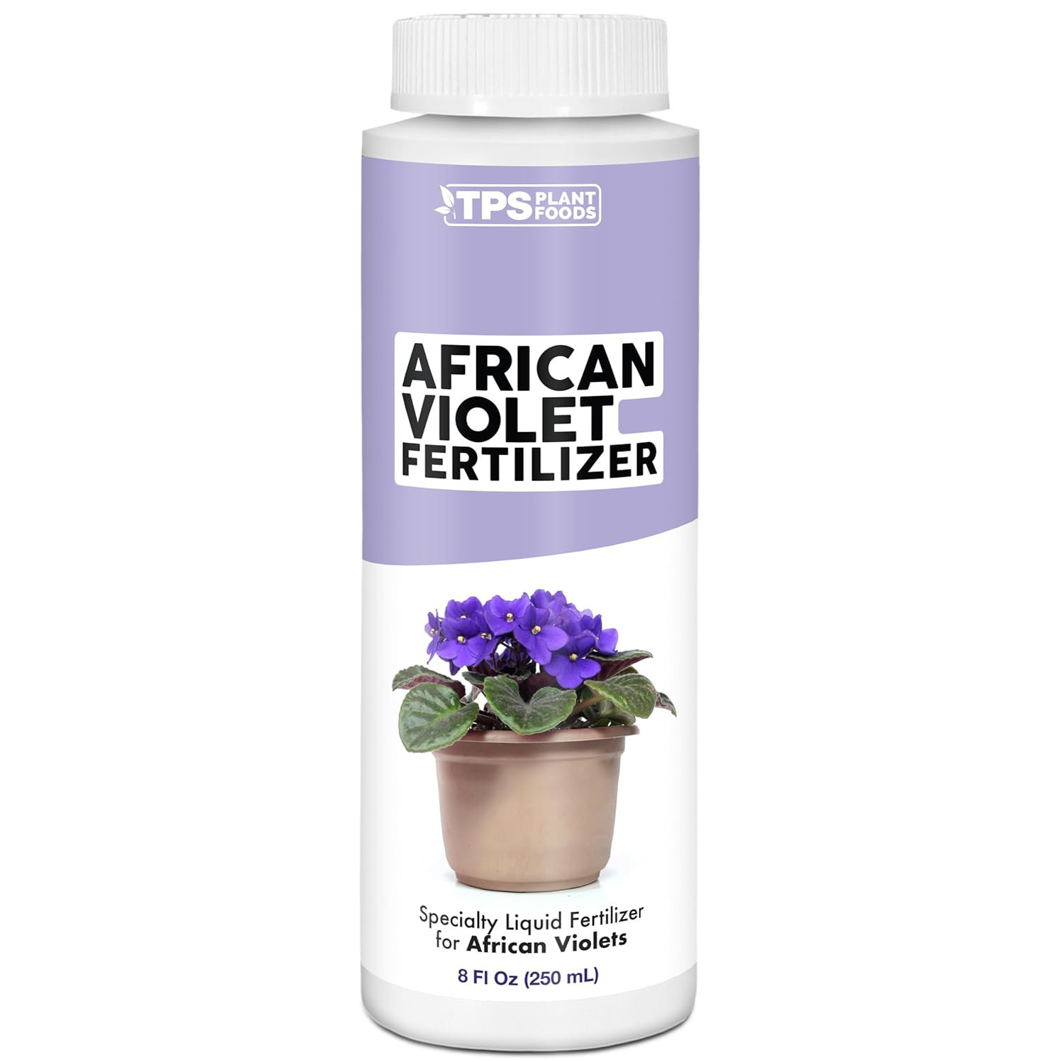 African Violet Fertilizer for Indoor Flowering Plants, Liquid Plant Food 8 oz