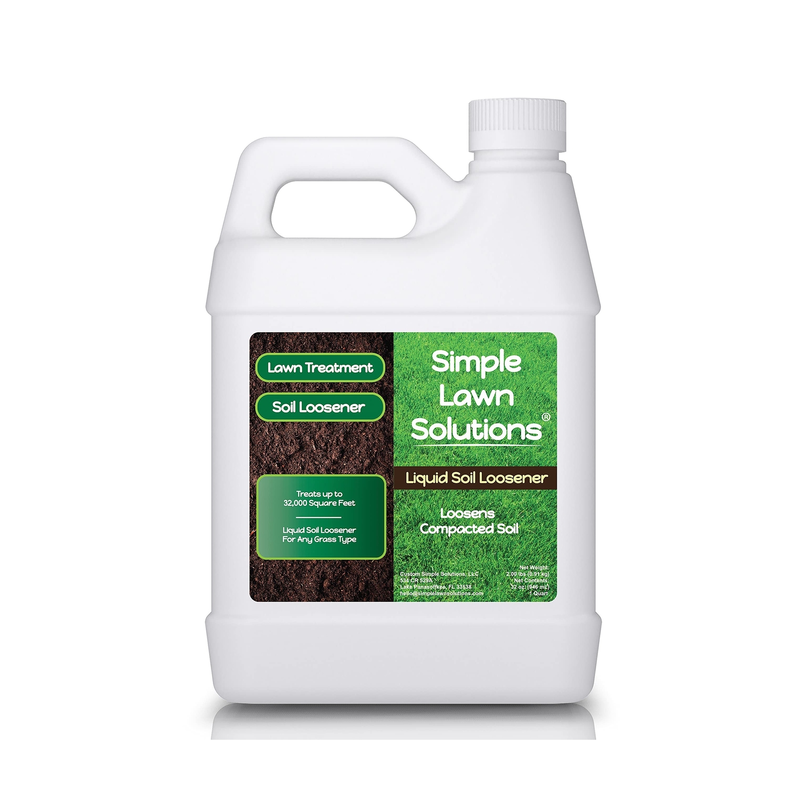 Liquid Soil Loosener- Soil Conditioner-Use alone or when Aerating with Mechan…