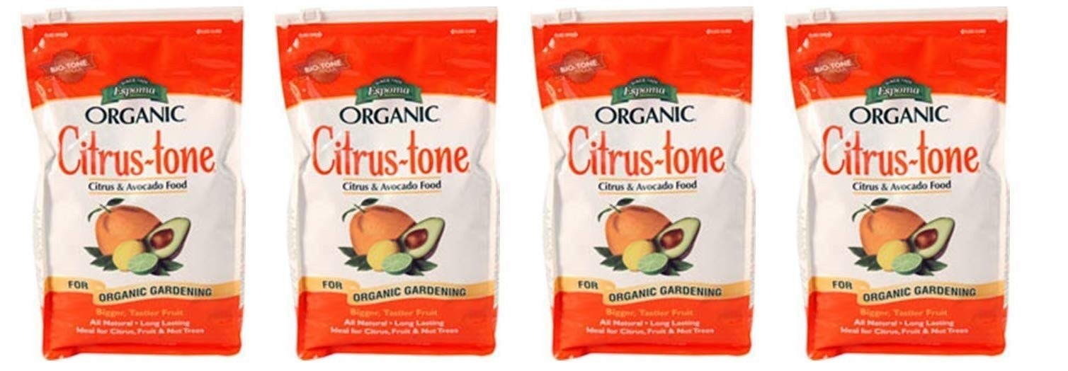 Espoma CT4 4-Pound Citrus-Tone 5-2-6 Plant Food (1, Fоur Paсk)