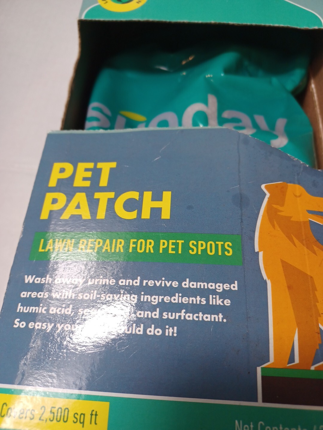 Sunday Pet Patch Lawn Repair for Pet Spots, 42.3 oz