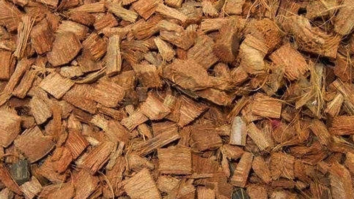 Premium Organic Coco Husk Chips for Planting Natural Soil Amendment Sri Lanka