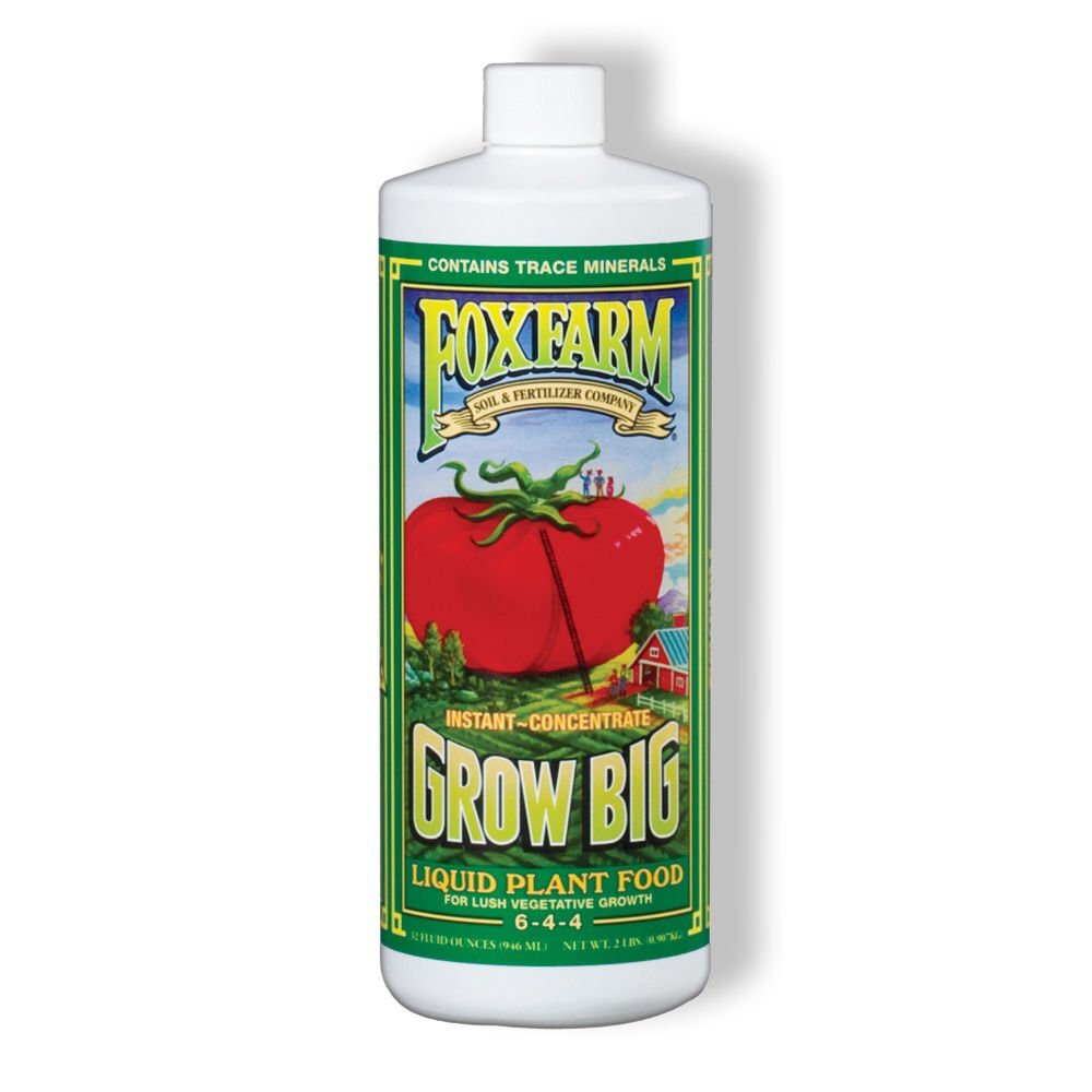 Fox Farm Liquid Nutrient Soil Trio- Pints: Big Bloom, Grow Big, Tiger Bloom