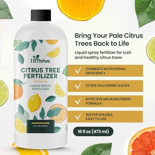 16oz Citrus Fertilizer & Fruit Tree Fertilizer – Makes 32 Gallons of Tree Foo…