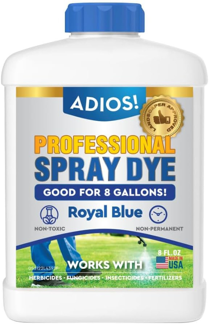 Professional Blue Spray Dye Marker, Makes 16 Gallons of Indicator for Gr