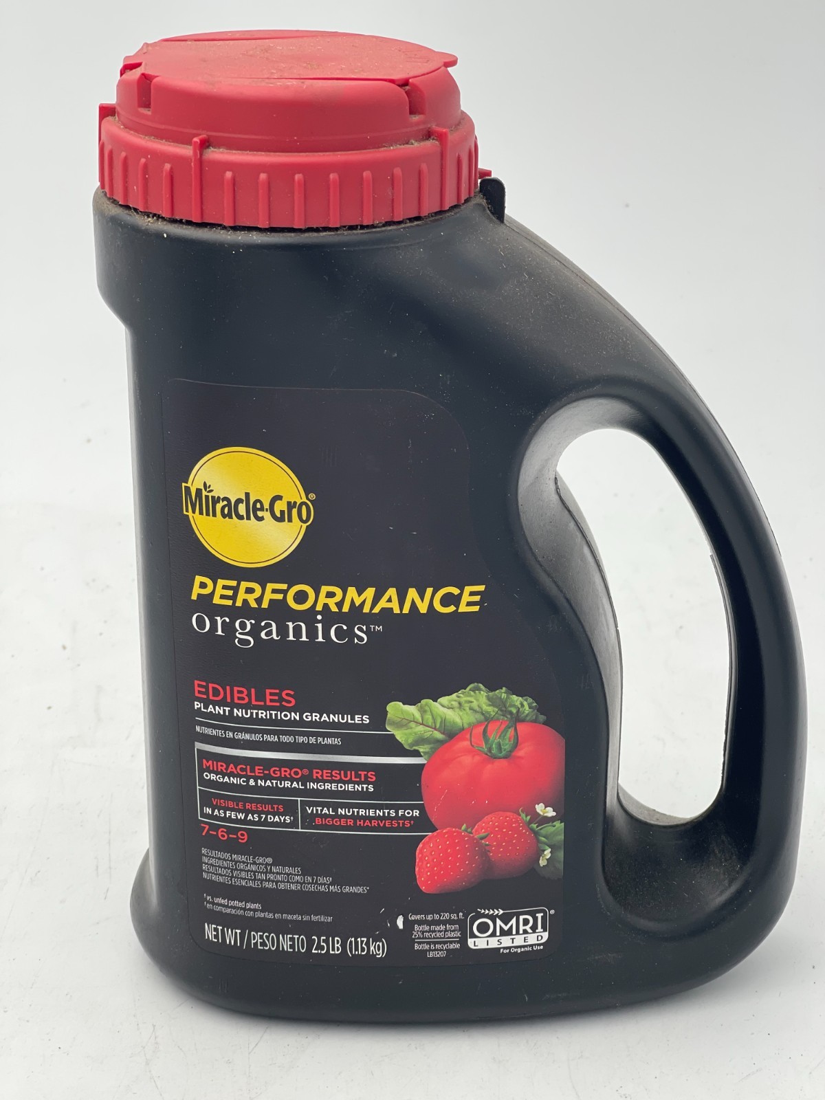 Miracle-Gro 3-Pack Performance Organics Edibles 2.5-lb 7-6-9 Vegetable Food