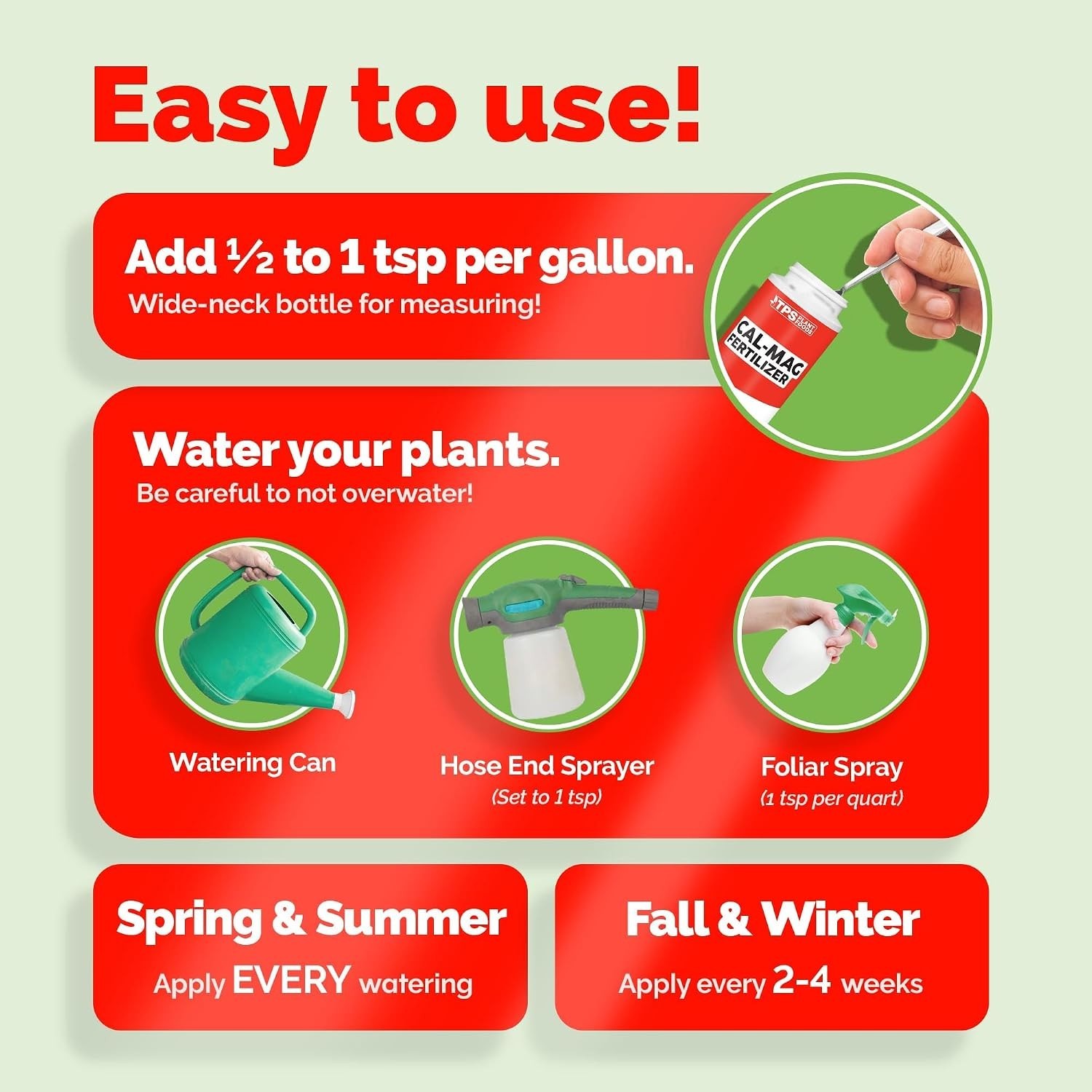 Cal-Mag for Plants Plus Iron and Micros, Calcium and Magnesium, Prevent Commo…