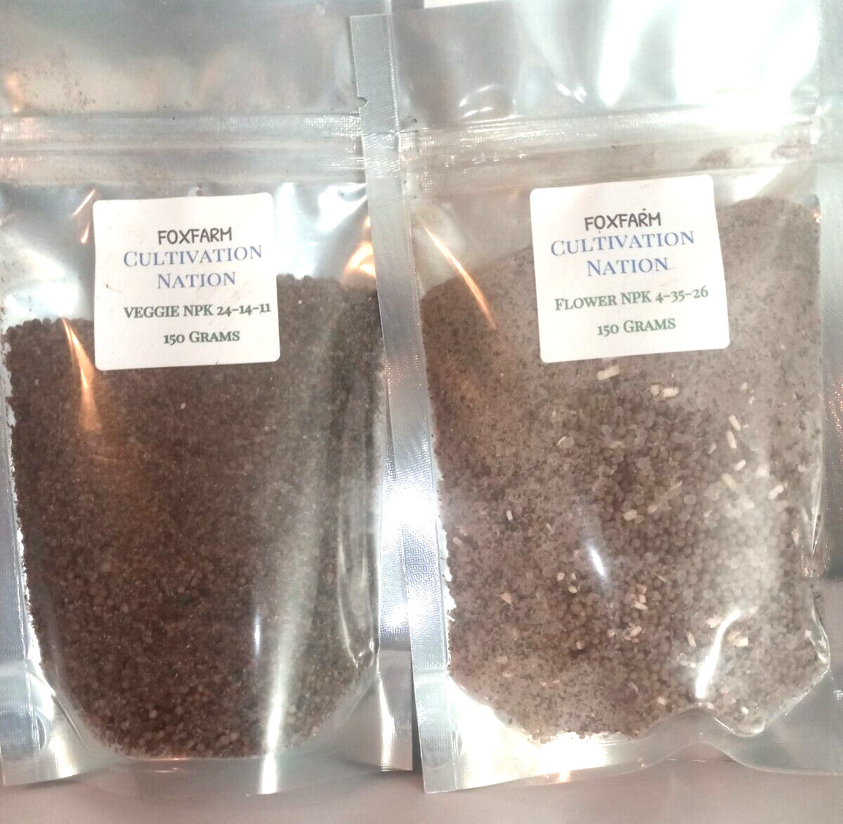 FoxFarm Cultivation Nation Flower & Veggie 150g Each & Bud Builder Protein FREE