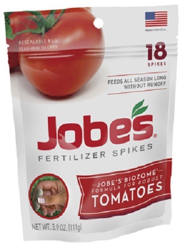 Jobe’s 06005 18 Pack 6-18-6 Tomato Fertilizer Food Spikes – Quantity 6 Packs