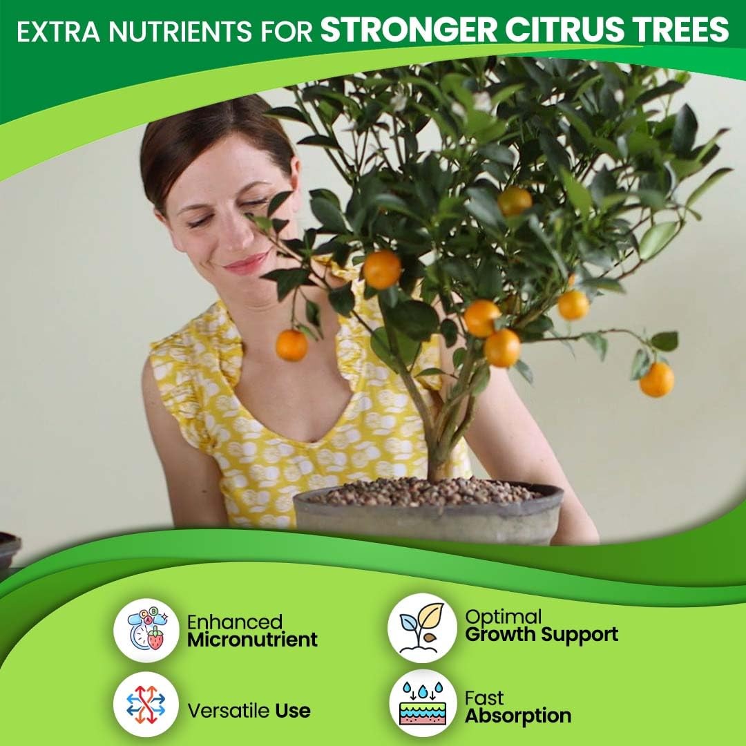 Citrus Tree Fertilizer – Orange, Lemon, Lime, Mango, Avocado – Citrus Fertilizer