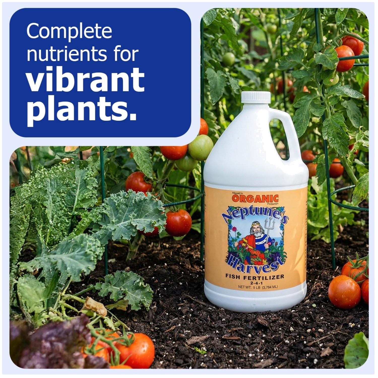 Neptune’s Harvest Fish Fertilizer Gallon