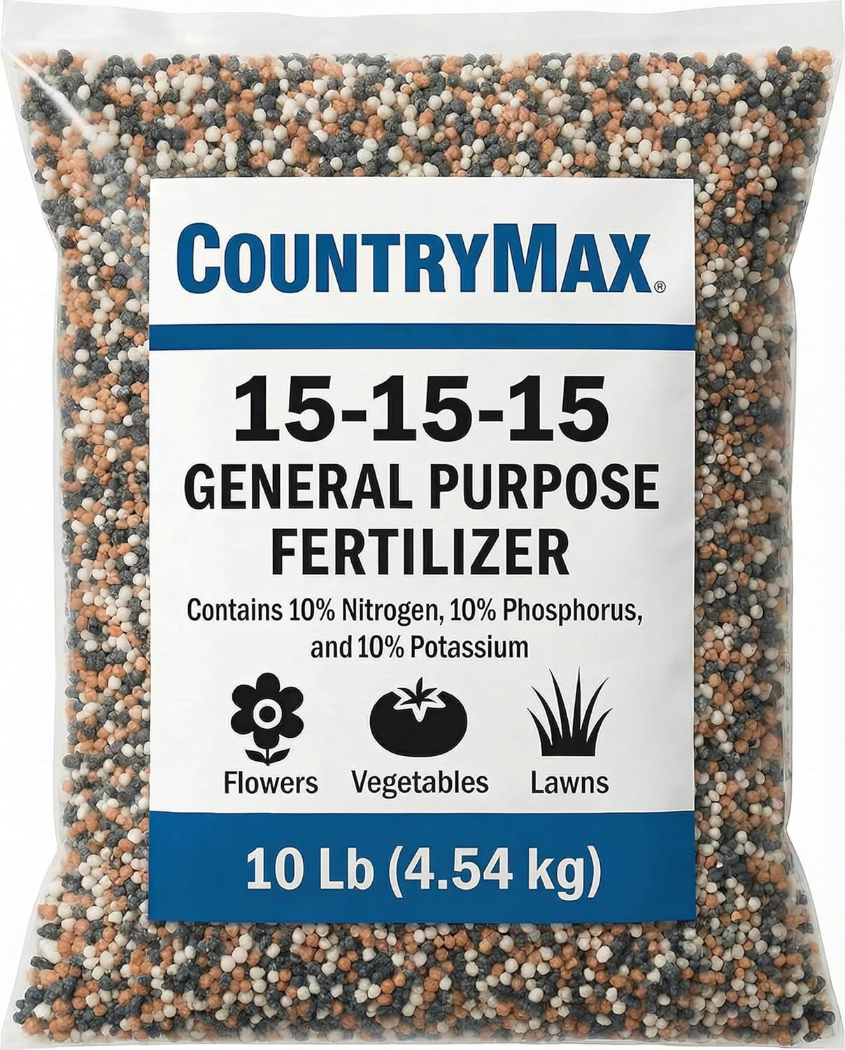Urea Fertilizer 46-0-0, 10LB Bag – High Nitrogen Lawn Fertilizer for Fast Green-