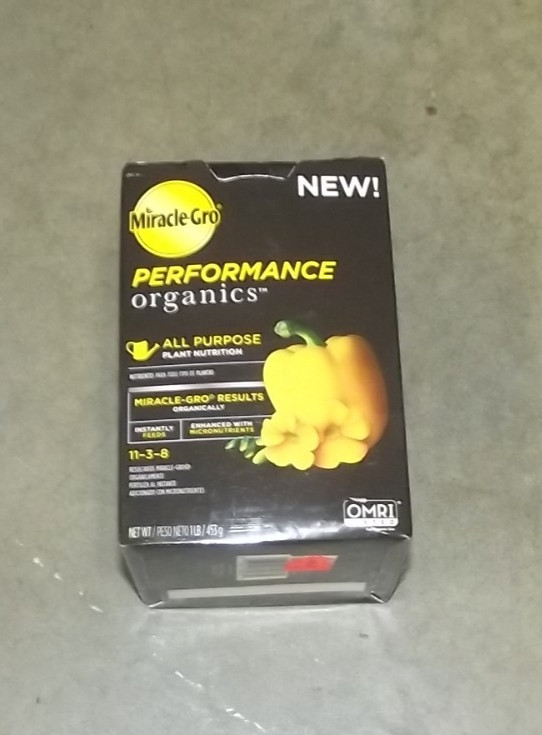 Miracle-Gro Performance Organics All Purpose Plant Nutrition Granules 1 lb. t15