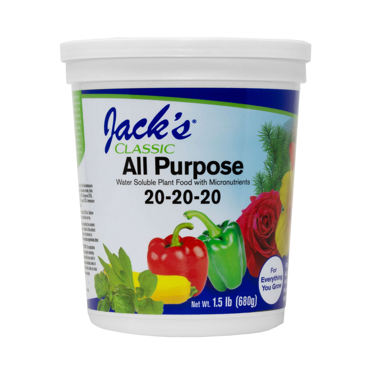 Jack’s Classic All Purpose 20-20-20 – 1.5lbs
