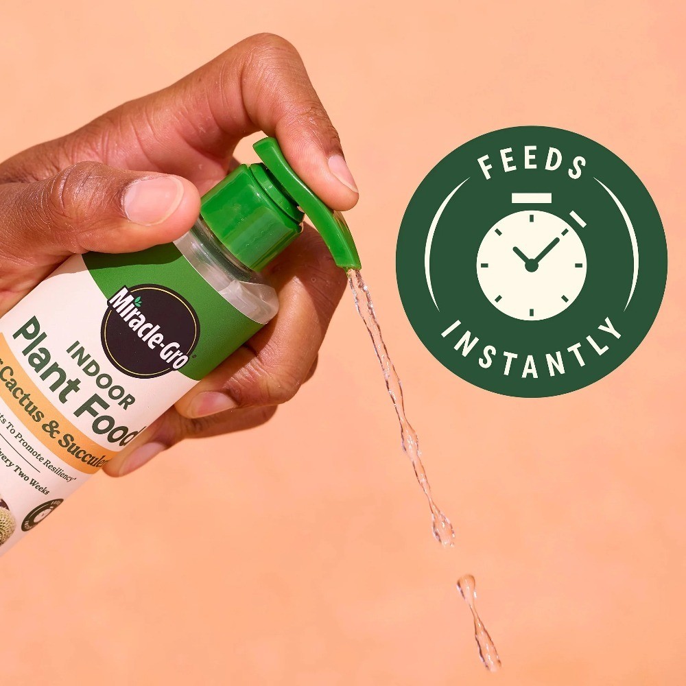 Liquid Plant Food for Cactus and Succulent Indoor Plants 8 fl oz