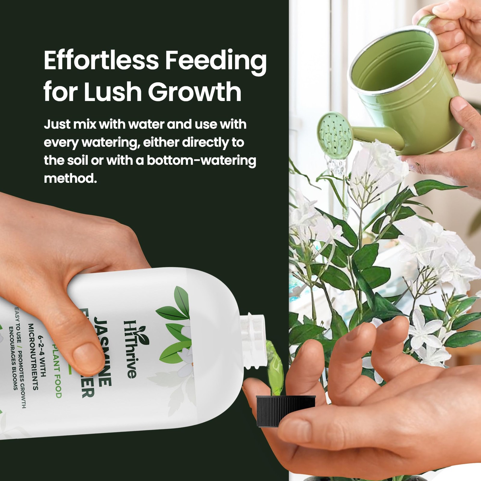 32oz Jasmine Fertilizer for Jasmine Plant Live – Makes 192 Gallons of Indoor Pla