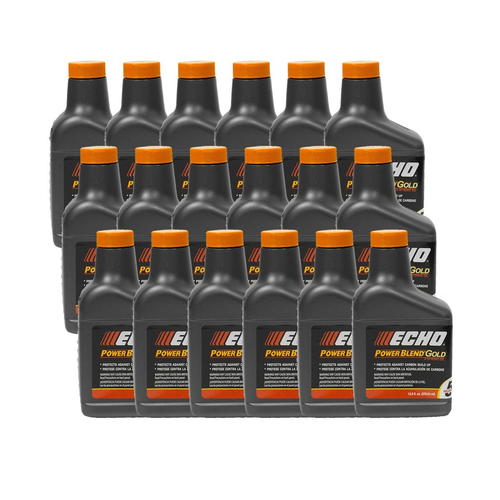 24PK Echo Oil 12.8 oz Bottles 2 Cycle Mix for 5 Gallon – Power Blend 6450005