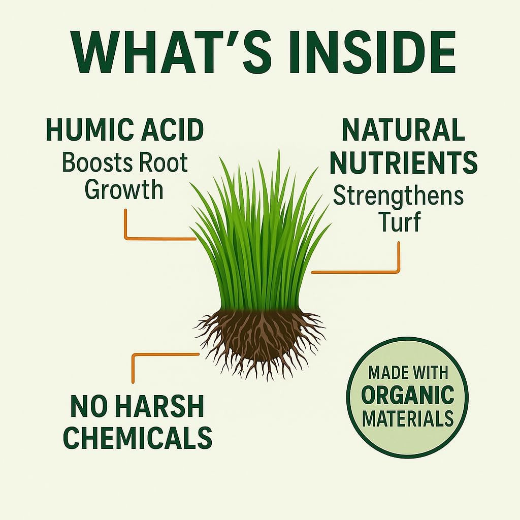 Green Envy Liquid Lawn Food – Fall & Winter Lawn Prep Fertilizer for Strong Root