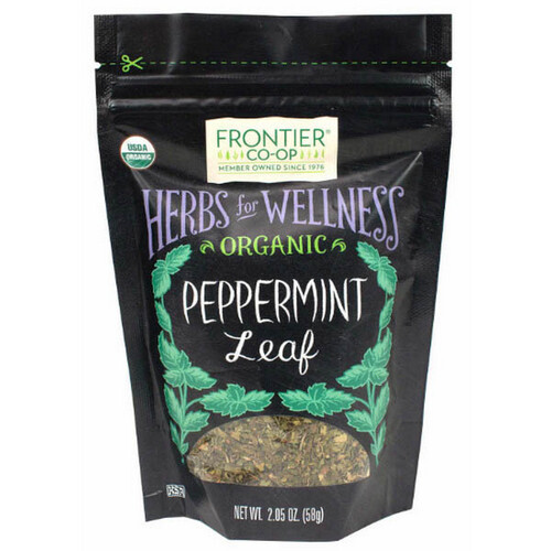 Organic Peppermint Leaf 2.05 Oz By Frontier Coop